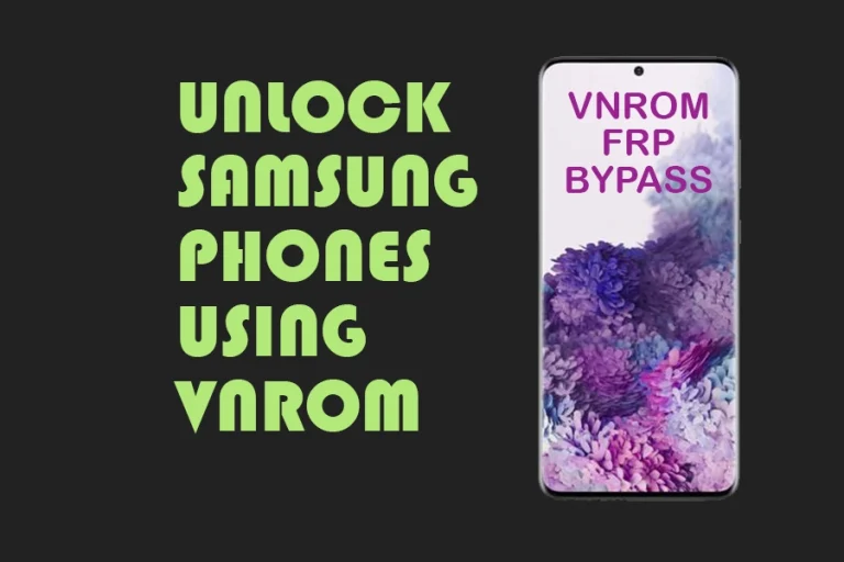 Unlock SAMSUNG Phone Using vnROM