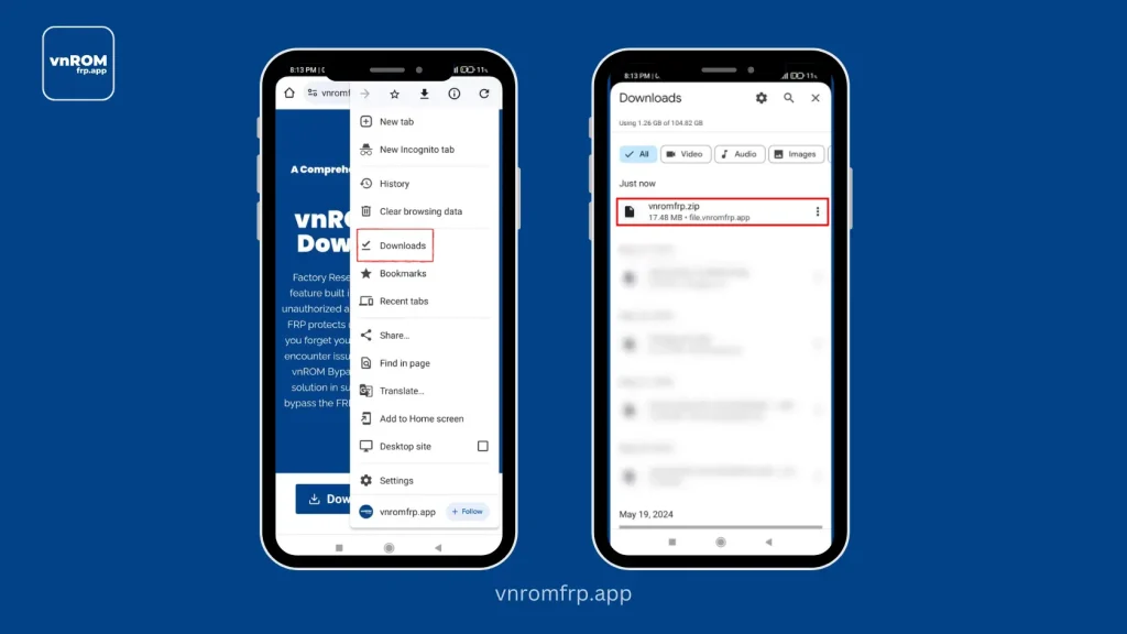 vnrom frp apk